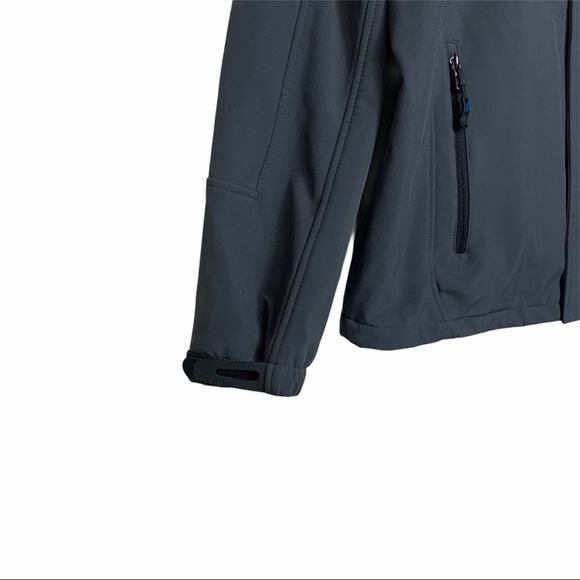 Calvin Klein Soft Shell Jacket Slate Gray Size L - Picture 6 of 10
